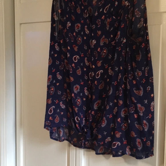 Tie-front Lucky Brand Top - Picture 3 of 7